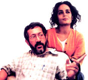 Susanna with Pradip Kishen second husband